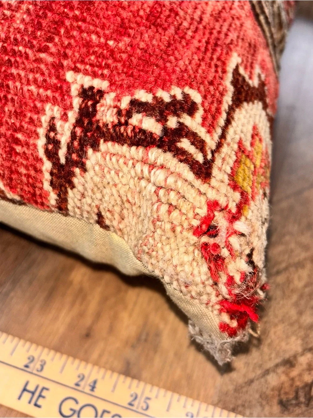 Tapestry Accent Pillow eclectic, BoHo Brown’s reds neutrals